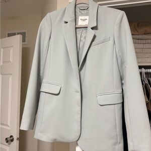 Abercrombie & Fitch Soft Gray Blazer